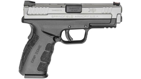 Springfield XD Mod.2 Tactical 45 ACP, 4" Barrel, Fiber Optic Front Sight SS Slide 13rd Mag