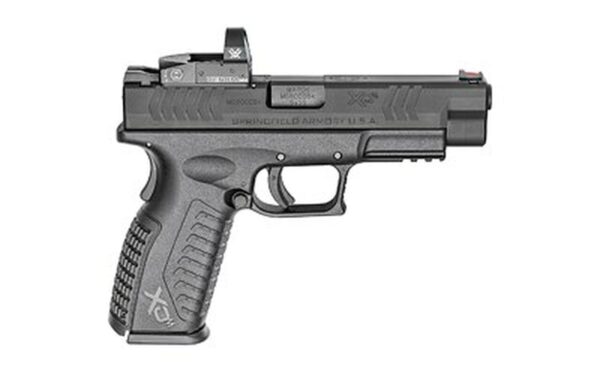 Springfield XDM 9mm, 4.5" Barrel, 3 Sight Bases, Black, 10rd