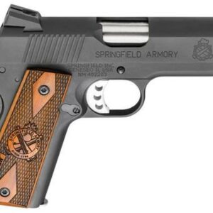 Springfield Range Officer Champion 1911, 45 ACP, 4", 7rd Cocobolo Grip, Parkerized
