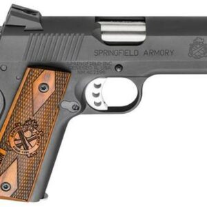 Springfield 1911 9mm 4" Barrel, Cocobolo Grip Black Parkerized, 8rd