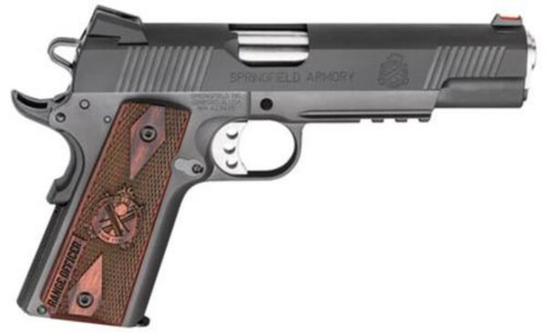 Springfield Range Officer 45 ACP, 5", 7rd, Cocobolo Grip, Black Parkerized