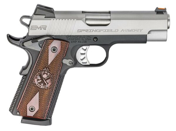 Springfield 1911 EMP Lightweight Champion 40SW 4" Barrel 2 Tone Cocobolo Grips 9rd Mag