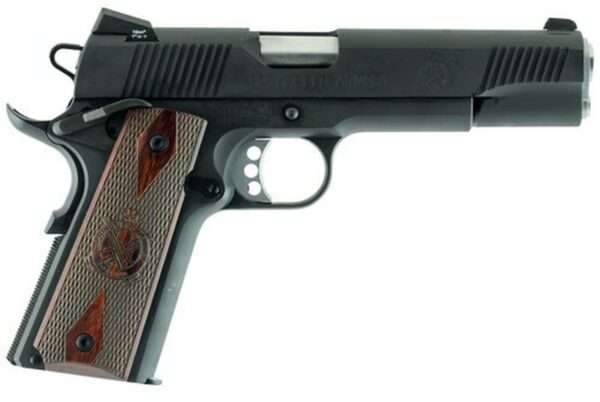Springfield 1911 Full Size, 45 ACP, 5" Match Barrel Cocobolo Grips, Tritium Night Sights, Ambi Safety, 7rd Mag