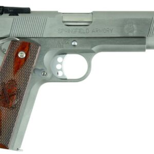 Springfield 1911 9mm Loaded Target 5" Barrel SS Cocobolo Grips 9rd Mag