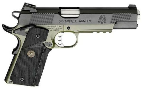 Springfield 1911 Loaded 45 ACP, 5", OD Green