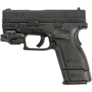 Springfield XD 9MM, Crimson Trace laser, 3", 2 10rd mags