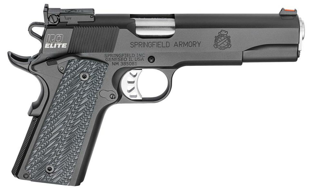 Springfield 1911 Range Officer Elite Target 45 ACP 5" Bull Barrel G-10 Grip 7rd Mags