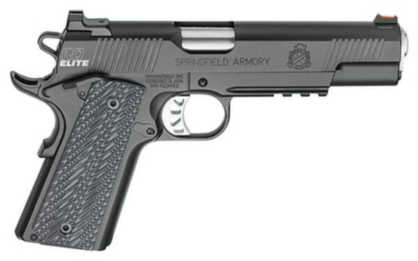 Springfield Range Officer Elite, Operator 1911 9MM, 5" Barrel, G10 Black Grips, 2-9Rd Mags