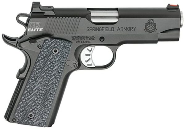 Springfield 1911 Range Officer Elite Champion 9mm 4" Barrel Fiber Optic Front Ambi Safety 9rd Mag