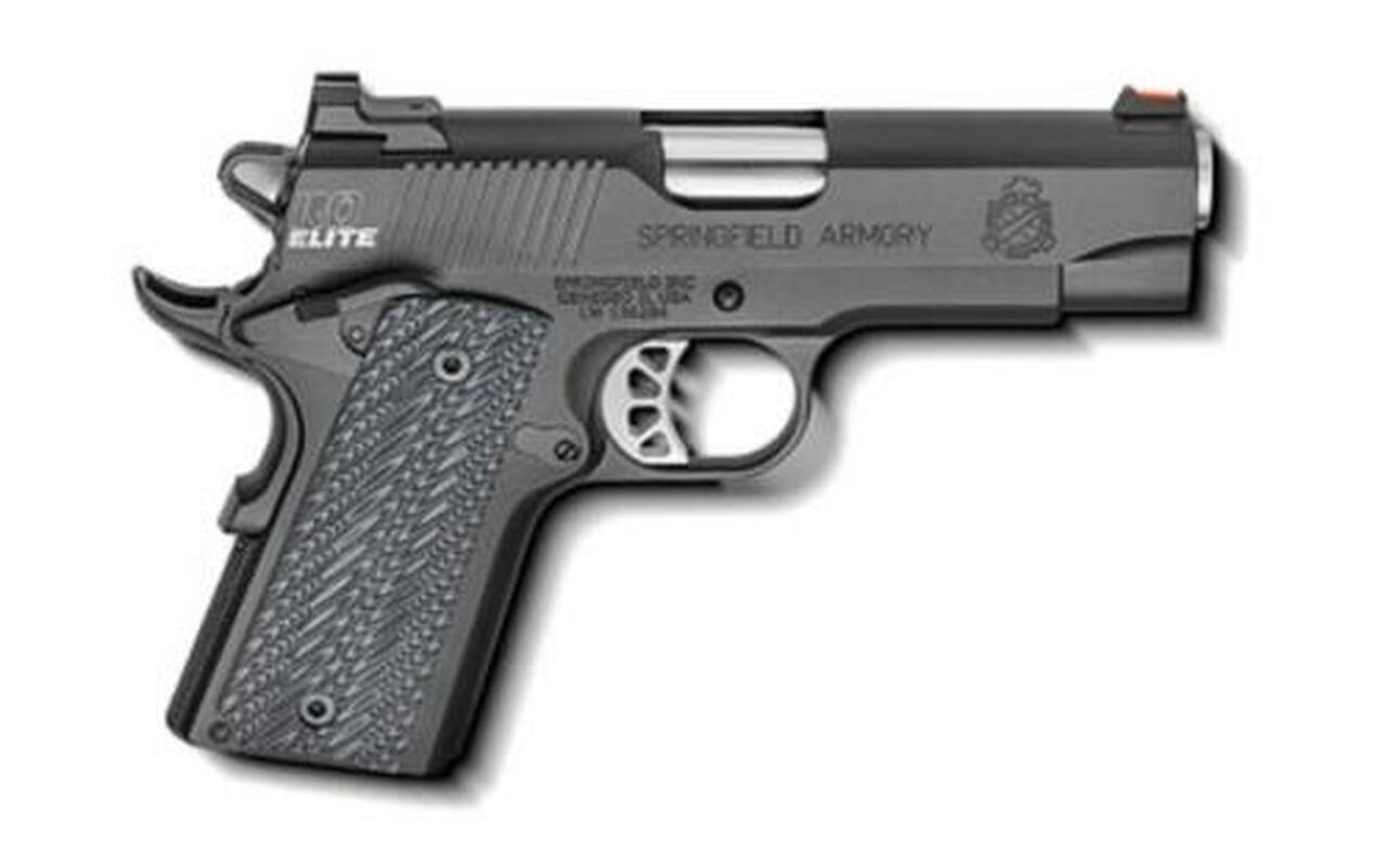 Springfield 1911 Range Officer Elite Compact 9mm 4" Bull Barre G-10 Grips 9rd Mags