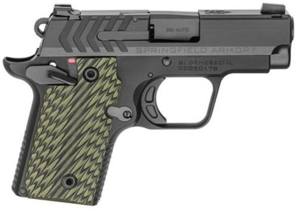 Springfield 911 .380 ACP 2.7" Barrel Tritium Sights Ambi Safety G-10 Grips 7rd Mag