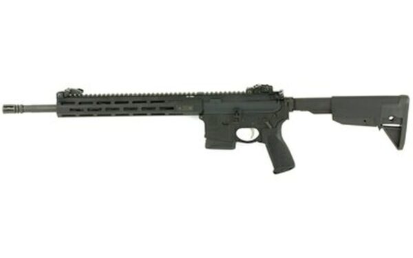 Springfield SAINT AR-15 223/556 16" Barrel, Mid-Length Gas System, Bravo Mod 3 Grip, Flip Up Sights, 10Rd Mag State Compliabt