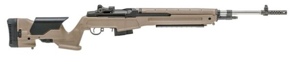 Springfield M1A 6.5mm Creedmoor 22" SSl Barrel Flat Dark Earth Precision Adjustable Stock 10rd