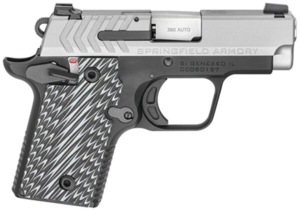 Springfield 911 1911 Micro Compact, 380ACP, 2.7" Barrel, Alloy Frame, Finish, 6Rd, 2 Mags
