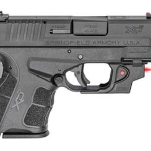Springfield XD-S Mod.2, 45 ACP, 3.3", Ameriglo Pro-Glo Front Sight, Tactical Rack Rear Sight, Viridian Laser, 5/6rd