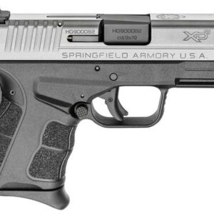 Springfield XD-S Mod.2 9mm, 3.3" Barrel, Fiber Optic Sights, SS Slide, Black, 7rd