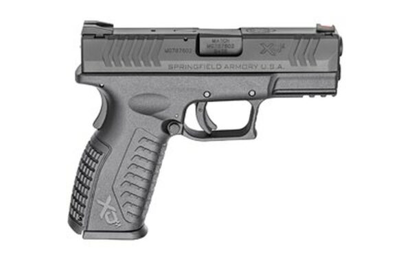Springfield, XDM, 9MM, 3.8" Barrel, Polymer Frame, Black, Fiber Optic Front Sights, 10 Rd Mag