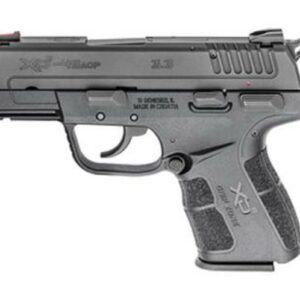 Springfield XD-E, 45 ACP, 3.3",, Viridian Red Laser, Melonite Finish, Fiber Optic Sight, 7rd