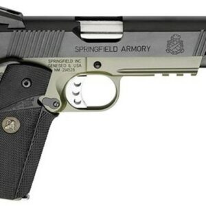 Springfield Loaded Operator MC, 45 ACP, 5", G-10 Grips, OD Green Framed