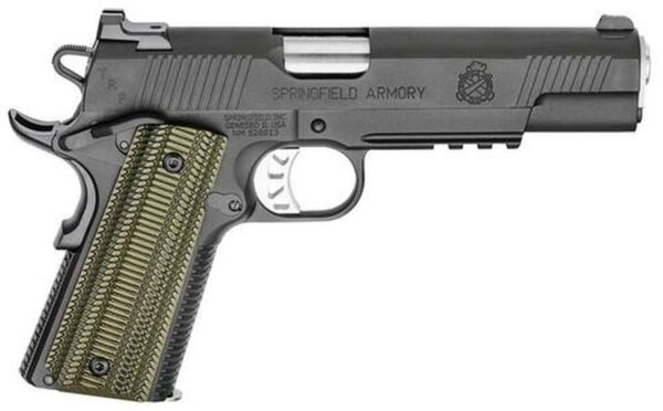 Springfield TRP 1911, Full Size 10 MM, 5" Match Grade Barrel G10 Grips Ambi, Tritium Night Sights, Range Bag 7rd Mag