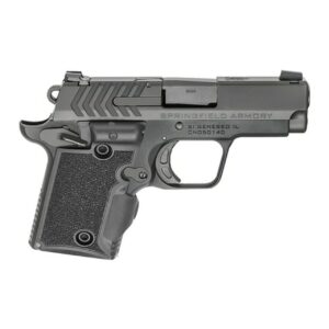Springfield 911 Micro Compact 9MM 3" Barrel, Black, Viridian Green Laser, Tritium Night Sights 1-6Rd & 1-7Rd Mag