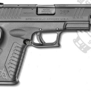 Springfield XDM 10mm, 4.5" Barrel, Fiber Optic Front, Combat Rear Sights, 2x15rd Mags