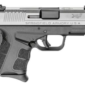 Springfield XD-S Mod.2 45 ACP, 3.3", Black Polymer Grip/Frame Stainless Steel Slide, 5rd
