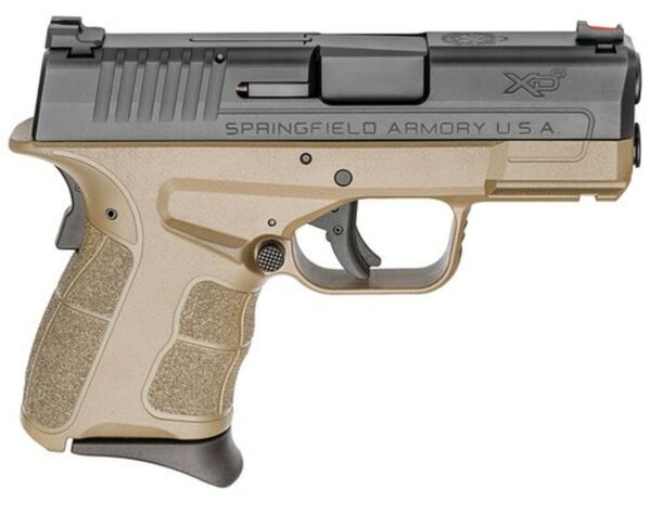 Springfield XD-S Mod.2, .45 ACP, 3.3", 5rd, Contrast Sights, Flat Dark Earth