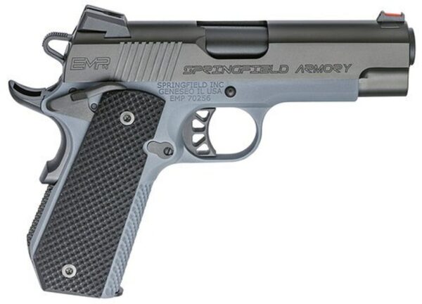 Springfield 1911 EMP Concealed Carry, 9mm, 4" Barrel, 9rd, Gray
