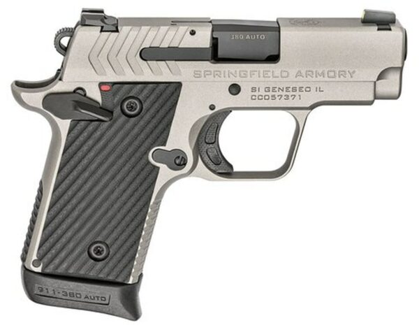 Springfield 911, .380 ACP, 2.7" Barrel, 7rd, Tritium Night Sights, Titanium Gray