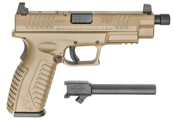 Springfield XD(M), 9mm, 4.5", 10rd, Flat Dark Earth