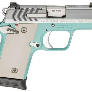 Springfield 911, .380 ACP, 2.7" Barrel, 6rd/7rd, Vintage Blue