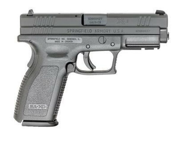 Springfield XD 9mm Defender Series Full Size, 4" Barrel, 10rd, Black