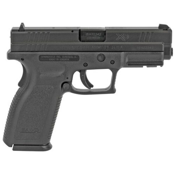 Springfield XD9 Defender Full Size 9mm, 4" Barrel, Black, Fixed Sights, 16rd