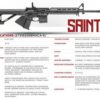 Springfield Saint 5.56mm, 16" Barrel, M-LOK, Flip Rear Site, CA Legal, 10rd