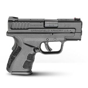 Springfield XD Mod.2 Sub-Compact, Instant Gear Up Package, 9mm, 3", 10rd, Low CAP, Black