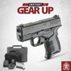 Springfield XD-E Instant Gear Up Package, .45 ACP, 3.3", 6rd, Black
