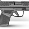 Springfield Hellcat 9mm, 3" Barrel, Fiber Optic Sight, Tactiical Rear Sight, Black, 11rd/13rd Mag