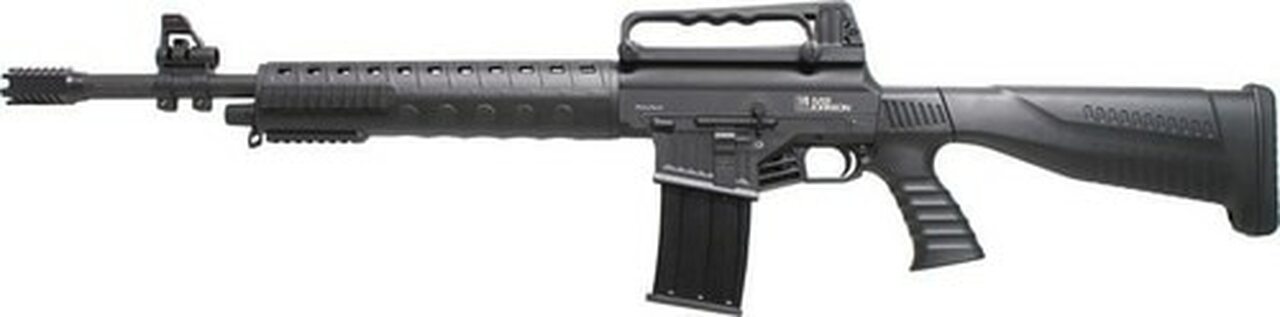 Iver Johnson Stryker AR-15 Shotgun 12GA. 3" 20" Barrel AR-STYLE 5-SHOT Black SYN