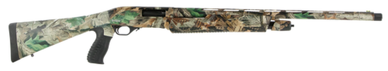 TriStar Cobra II Camo, Pump-Action 12 Ga, 24", 2.75", 5rd, Timber
