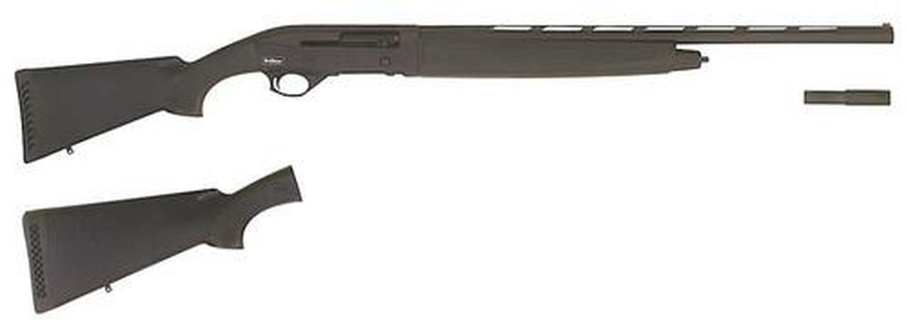 TriStar, Viper G2, Semi-automatic, 20 Ga 3", 24" Vent Rib Barrel, Chrome Lined Chamber and Barrel, Quick Shot Plug Removal, Improved Cylinder/Modified/Full Chokes, Fiber Optic Sight, Synthetic Stock, Soft Touch on Stock and Forearm (Plus Extra Adult