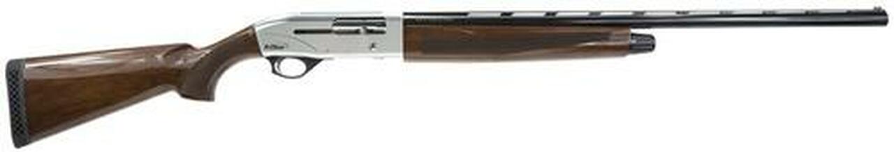 TriStar, Viper G2 Silver, Semi-automatic, 12 Ga 3", 28" Barrel, Silver Color Receiver, Walnut Stock, Right Hand, Fiber Optic Bead, Improved Cylinder/Modified/Full Chokes, 5Rd