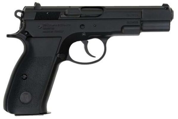 TriStar S-120 Pistol 9mm 4.7" Barrel, Black Checkered Grips Blued, 17rd