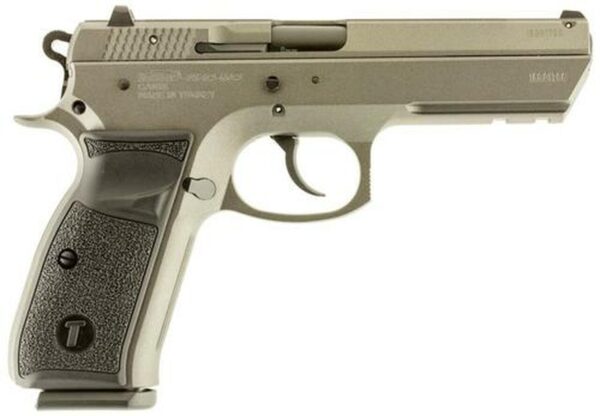 Tristar T-120 9mm, 4.7", 17rd, Black Grip, Grey Cerakote