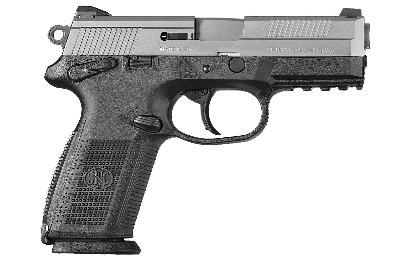 FNX-40 40 S&W DA/SA Pistol with Stainless Slide and Night Sights - Firearms | The Gun Shop