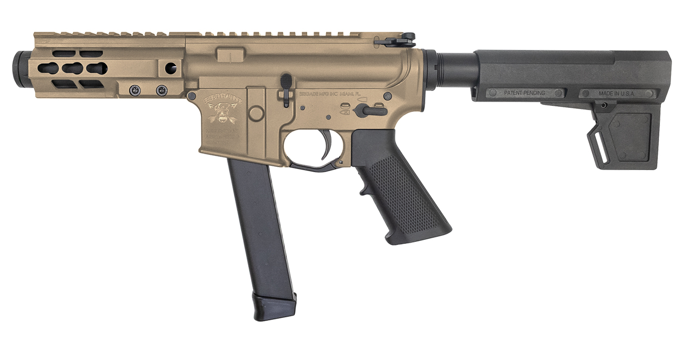 BM-9 Forged 9mm AR-Style Pistol with FDE Cerakote Finish and 5.5 inch Barrel - AR-15 Pistols | The Gun Shop