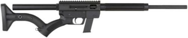 Just Right Carbines Just Right Carbines Gen3 SAFE Act Takedoen 9mm 17" Unthreaded Barrel Blue Finish FRS-15 Stock Black 10rd Glock Compatible Magazine