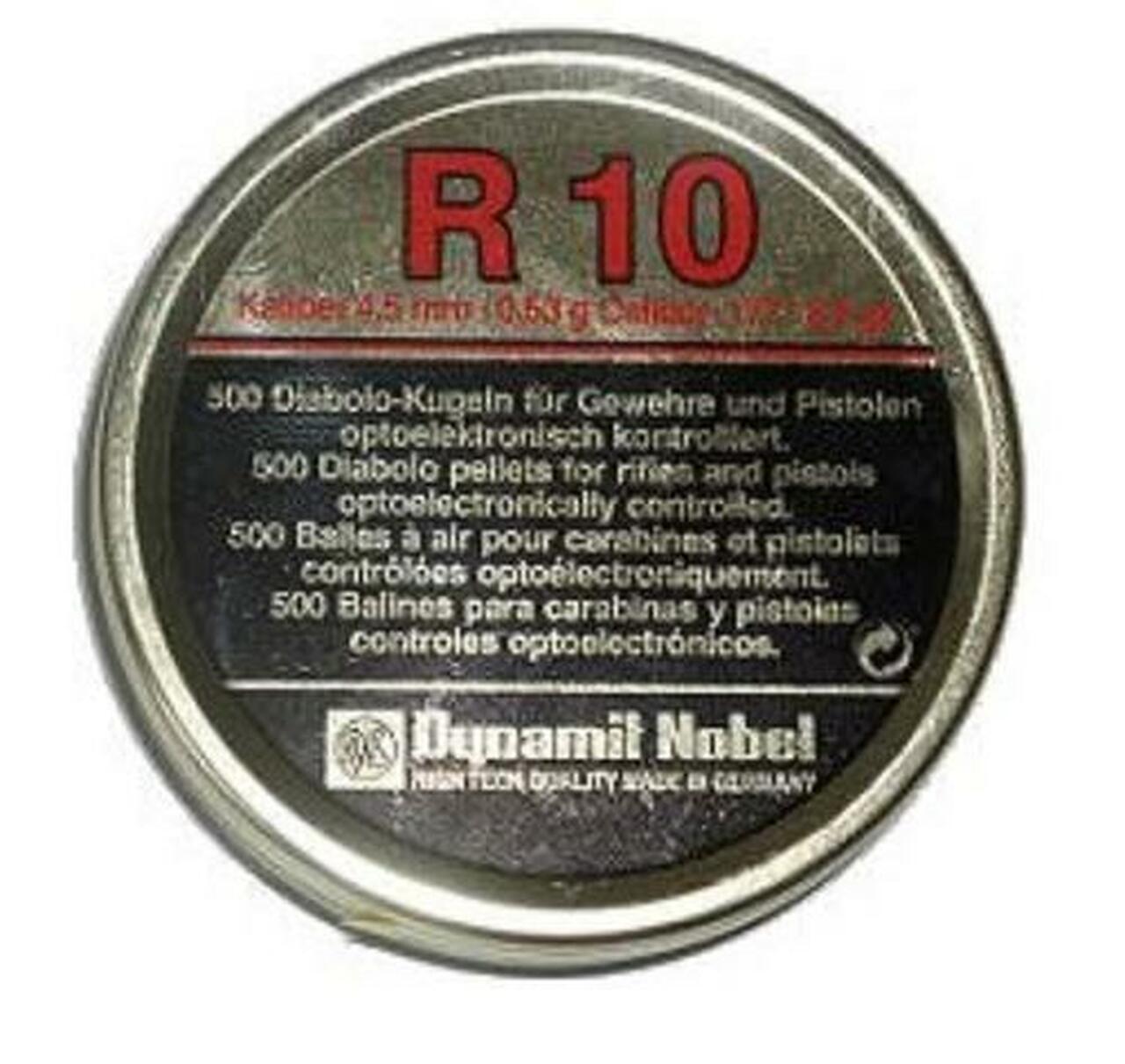 Umarex RWS R10 Match Pellets .177 Wadcutter 500ct