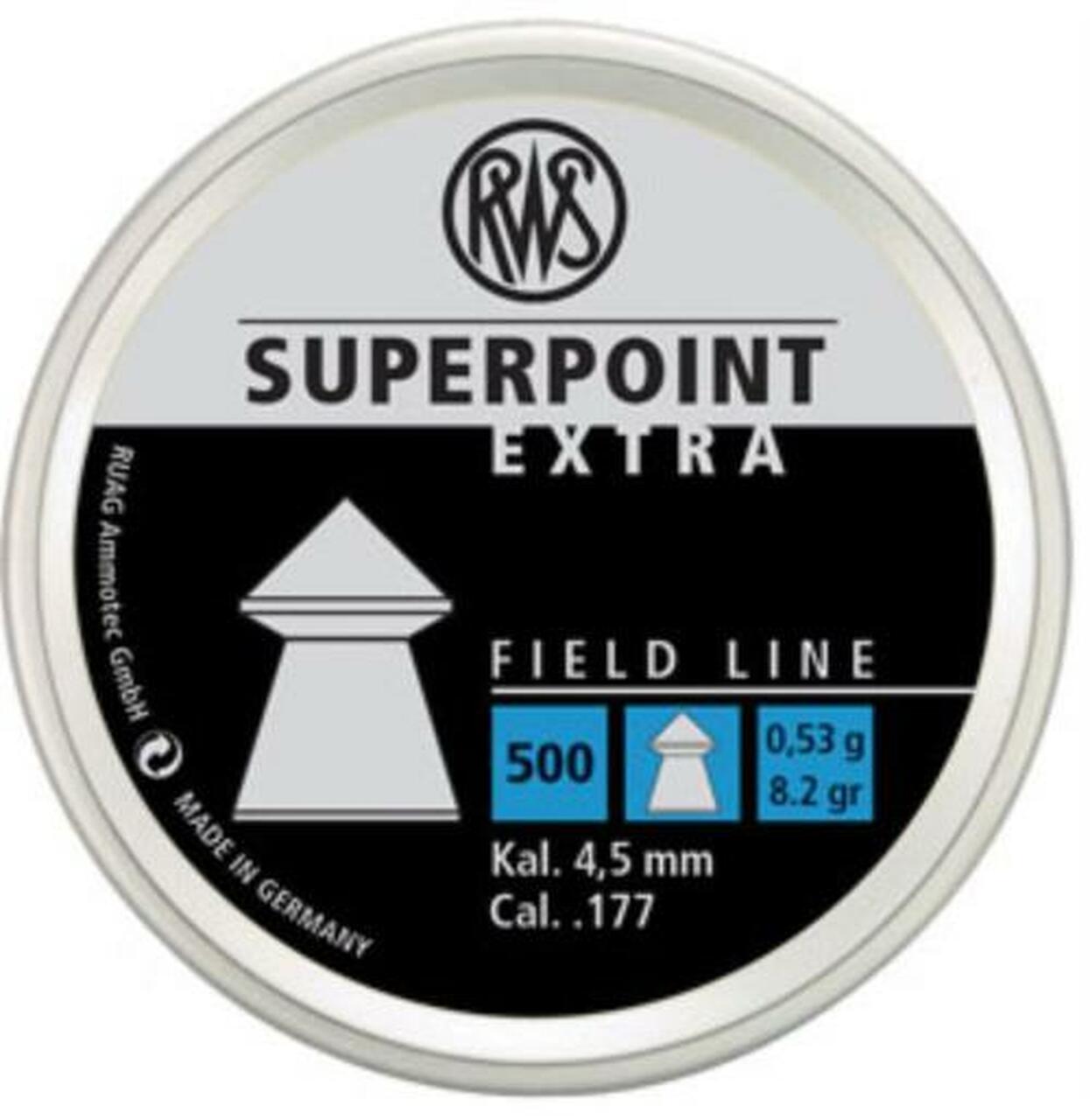 RWS Superpoint Extra .177 Pellet Lead 500