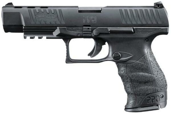 Walther PPQ M2 9mm Black 5" 15 Round, 2 Mags